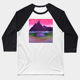 Magical Mountains Baseball T-Shirt